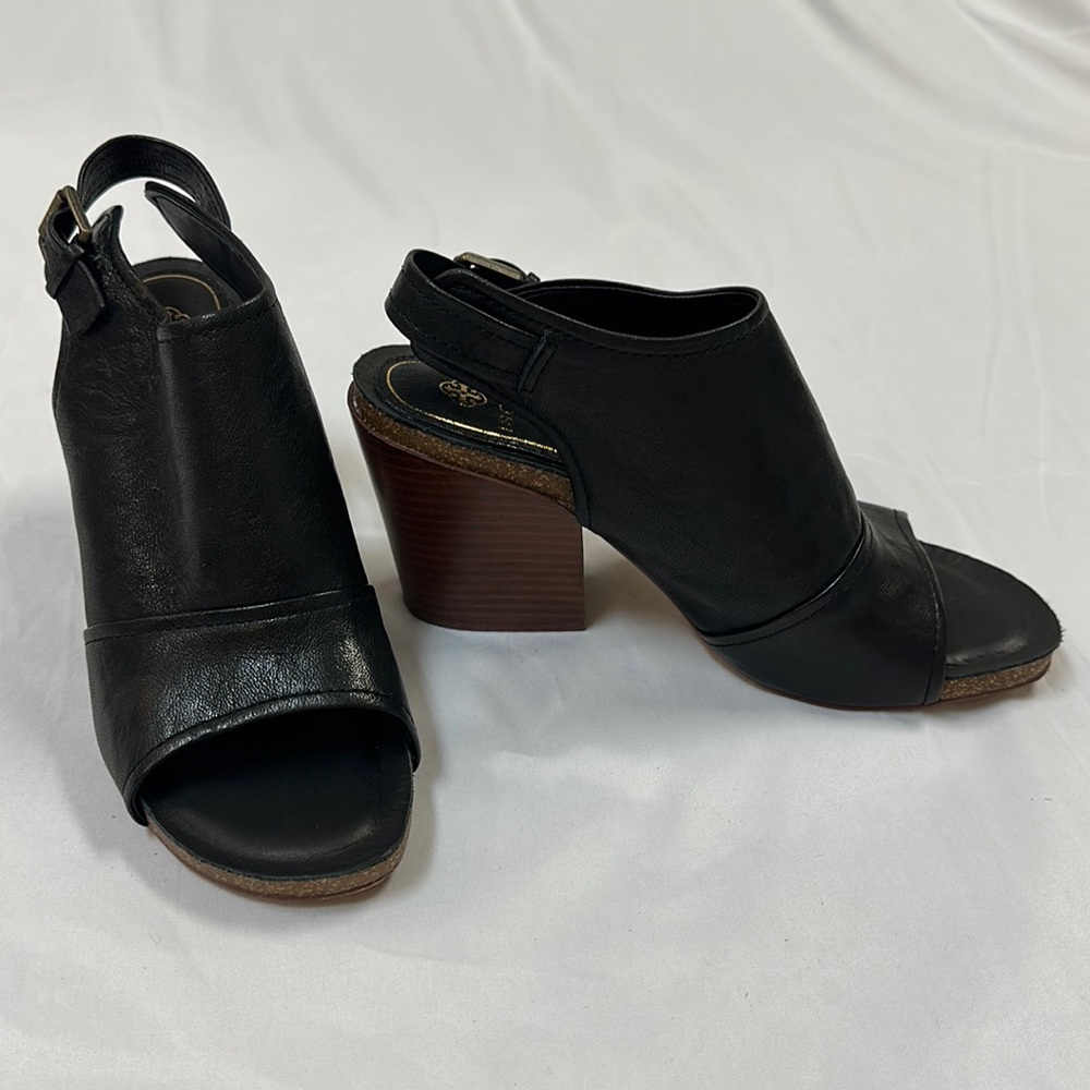 Isola Slingback Leather Block Heel (Women’s Size US 9)